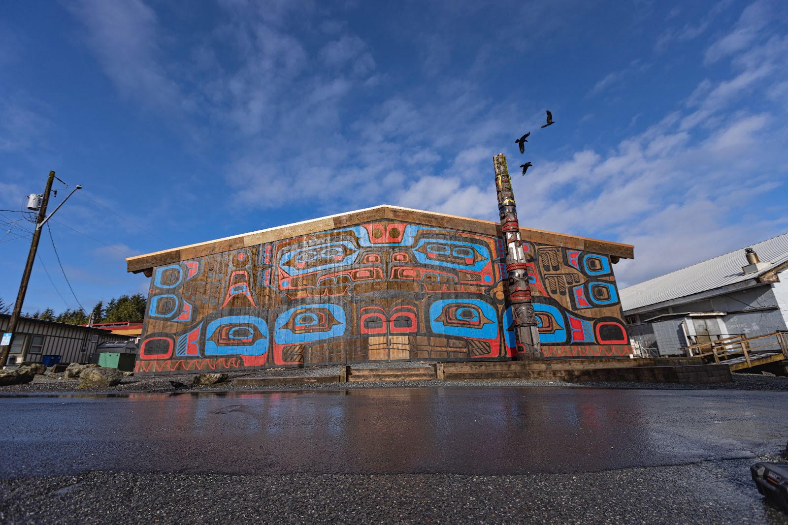 Heiltsuk Big House in Bella Bella